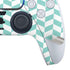 Blue White Chevron PS5 Digital Edition Bundle Skin